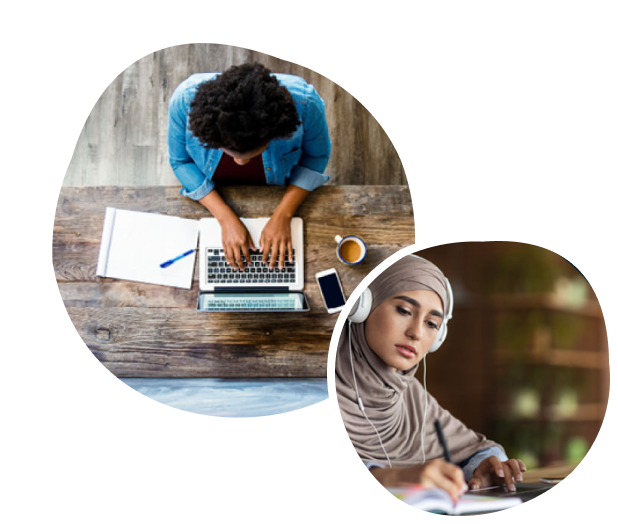 Actuarial students studying